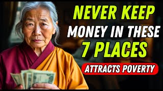 7 Places in Your Home That Attract Poverty if You Keep Money in Them  Buddhist Teachings [upl. by Neeuq88]