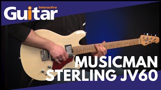 Musicman Sterling JV60 Guitar  Review [upl. by Anilemrac814]