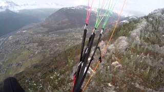 parapente maurienne le 24 janvier 2015 [upl. by Dnomsaj]