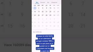 pongan en en su calendario 1582 octubre y vea lo que pasa [upl. by Amis]