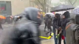 Crazy weather is attacking Spain A strong hailstorm hit Madrid [upl. by Lynett]