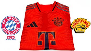 Bayern Munich home kit 20242025 player version Unboxing  ASMR [upl. by Nerta]