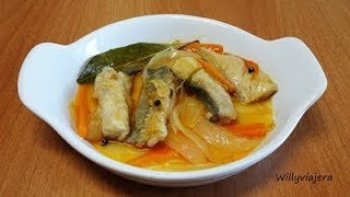 CABALLA🐟😋 EN ESCABECHE Una receta sana y económica [upl. by Carlson]