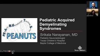 Pediatric acquired demyelinating syndromes  Dr Srikala Narayanan  3142024 [upl. by Ayekel938]