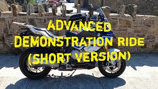 Advanced Motorcycle Demonstration Ride Short Version [upl. by Horan422]