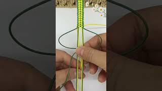 Make best friend friendship bracelets  yarn bracelet ideas bracelet tutorial macrame diy [upl. by Teleya]