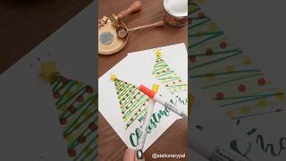 Christmas card idea  Merry Christmas card 🎄 shorts [upl. by Karissa306]