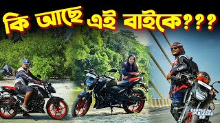 কি আছে এই বাইকে  Apache RTR 160 4V Fi Review 😎  Couple Bikers BD [upl. by Idnam]