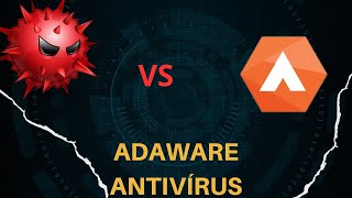 Adaware vs Vírus  Teste de antivírus Teste Adaware antivírus free [upl. by Enetsuj]