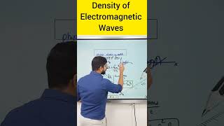 Density of Electromagnetic Waves  Electromagnetic Waves Class 12  warmup match with physics [upl. by Dnalyar]