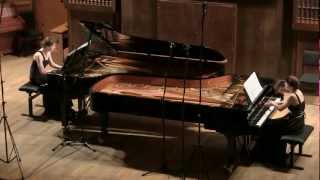 Lutosławski  Variations on a theme by Paganini for two pianos [upl. by Gabby180]