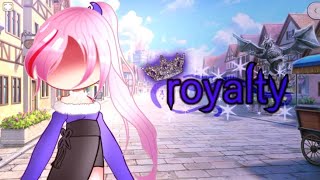 Gacha life glmvroyalty [upl. by Aihsilat]