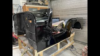 1979 Jeep CJ5 Restoration Episode 39 Final Paint on Tub [upl. by Napoleon]