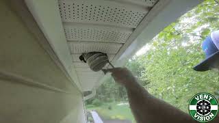 Watch the Satisfying Transformation Dirty Dryer Vent Cleaning [upl. by Nyladnar863]