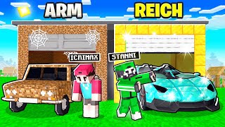 ARME vs REICHE Garagen in Minecraft [upl. by Tiernan]