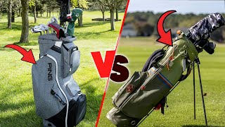 Best Cart Bags 2021  Sun Mountain C130 vs Sun Mountain Maverick [upl. by Ingar424]