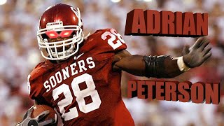 Adrian Peterson Highlights  University of Oklahoma  NCAA  Football  Heisman  SahBabii  Viking [upl. by Nodababus]