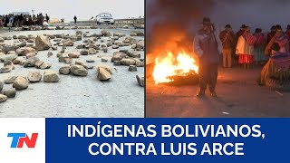 BOLIVIA Indígenas afines a Evo Morales iniciaron un corte de rutas en contra de presidente Arce [upl. by Lorola]