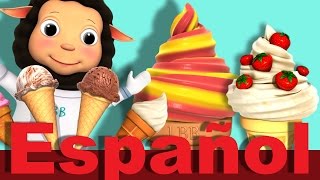 La canción de los helados  Canciones infantiles  LittleBabyBum [upl. by Sedberry]