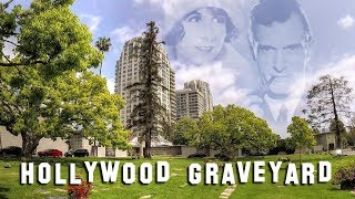 FAMOUS GRAVE TOUR  Westwood 4 Hugh Hefner Virginia Fox etc [upl. by Kattie]