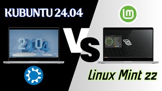 Kubuntu 2404 vs Linux Mint 22  RAM Consumption [upl. by Baptista]