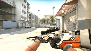 AWP BLACKIIMOV Asimoov BattleScarred Float 0965  SKIN SHOWCASE [upl. by Alonso]