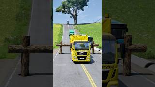 Dumper trucks driver logging trap crash part539 shortvideo beamngdrive shorts truckdriver usa [upl. by Olmsted531]