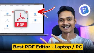 PDF file editing in computerlaptop  How to edit pdf file on PC [upl. by Eelyab]