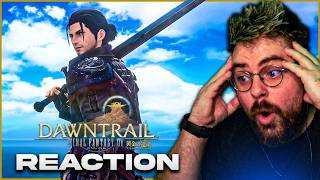 Reaction Dawntrail Launch Trailer  Final Fantasy XIV Dawntrail [upl. by Celeste]