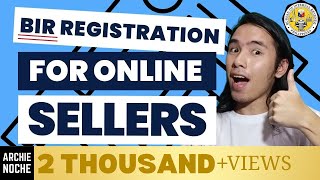 PAANO MAG REGISTER NG BUSINESS SA BIR ONLINE SELLER TUTORIAL  HOW TO REGISTER YOUR BUSINESS IN BIR [upl. by Hesky130]