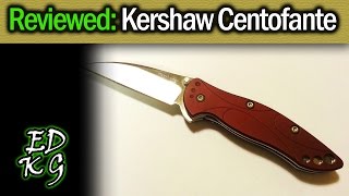 Reviewed Kershaw 1610 Onion  Centofante Gentlemans Speedsafe folder [upl. by Dodson]