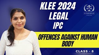 OFFENCES AGAINST HUMAN BODYCulpable Homicide amp MurderIPC in Malayalam klee ipc llb malayalam [upl. by Latoyia]