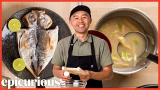 How A Japanese Chef Makes Breakfast  Passport Kitchen  Epicurious [upl. by Cramer]