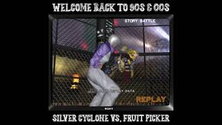 🎮 Tekken 4  Silver Cyclone Vs Fruit Picker by Lee Chaolan [upl. by Marylinda49]