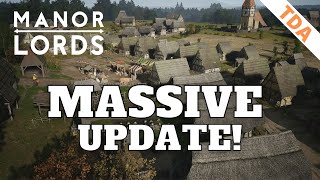 First massive gameplay changes are here  Manor Lords Guide [upl. by Nirag]