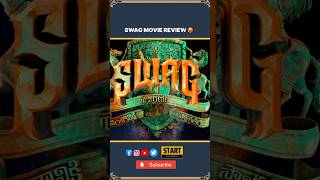 SWAG Movie Review  sreevishnu rituvarma swag trending review moviereview startcheybeyy [upl. by Ellenij515]