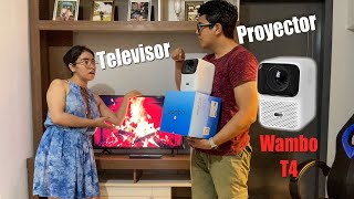 🚫 No mas Televisor  proyector Xiaomi Wambo T4 ✅ [upl. by Lyred]