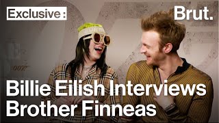 When Billie Eilish Interviewed Her Brother Finneas OConnell [upl. by Aonian699]