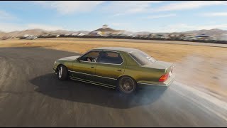 Drifting my LS400 at Apple Valley Speedway [upl. by Yhtamit]