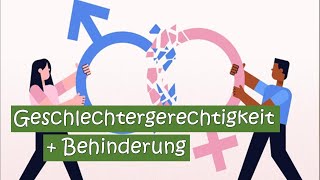 🙅🏻So Benachteiligung aufgrund Geschlecht amp Behinderung verhindern [upl. by Eecram57]