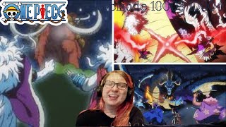 Akazaya Nine Cut Kaido  One Piece Episode 10003 1004 Reaction [upl. by Auqinal830]