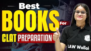 Best 🔥 Books For CLAT Preparation  CLAT Preparation [upl. by Melony]