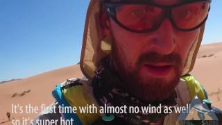 How I ran the Marathon Des Sables 2016 Pt 3 2nd and 3rd stage [upl. by Rorrys745]