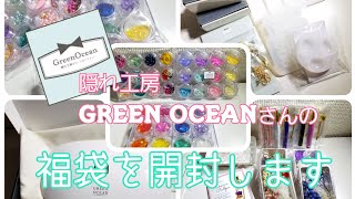 °195 購入品☆° 2019年 隠れ工房Green Oceanさんの福袋を 開封します！ [upl. by Earissed]