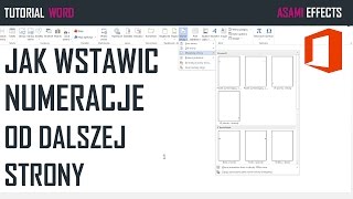 Word Numeracja od dalszej konkretnej strony [upl. by Fedora]