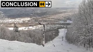 Killington VT  ◊◊ Conclusion 1824 4K [upl. by Mcguire]