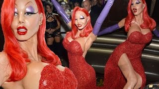 Heidi Klum Halloween Costume 2015 [upl. by Naellij]