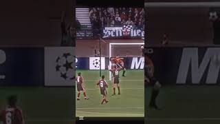 Zinidine Zidanes Crazy Volley vs Bayer Leverkusen Subscribe [upl. by Cynthla]