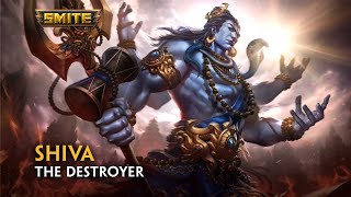 SMITE  God Reveal Shiva The Destroyer [upl. by Lesly994]