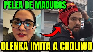 OLENKA IMITA A IWO🤣PELEA DE MADUROS😲CHOLIWO TIMBEADO🔥🔥 [upl. by Llemar]